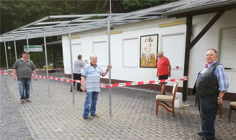 Die Vorbereitungen zum Königsschießen der St. Sebastianus Schützenbruderschaft Waldbreitbach sind bereits in Gang. Foto: privat