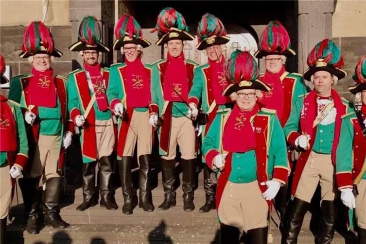 Die Vorfreudes auf das Prinzengardefrühstück ist groß.