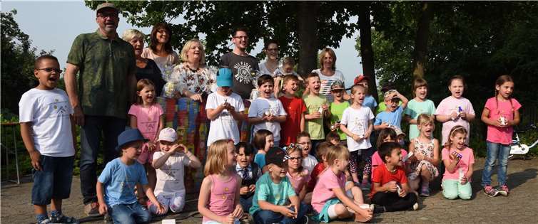 Die Vorschulkinder der Kita „Arche Noah“ in Kettig verbrachteneine schöne Zeit beim Abschlussgrillfest und anschließender Übernachtung in der Kita. Foto: privat