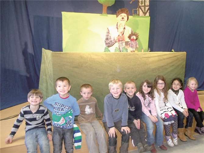 Die Vorschulkinder der Kita St. Johannes der Täufer hatten viel Spaß beim Figurentheater. privat