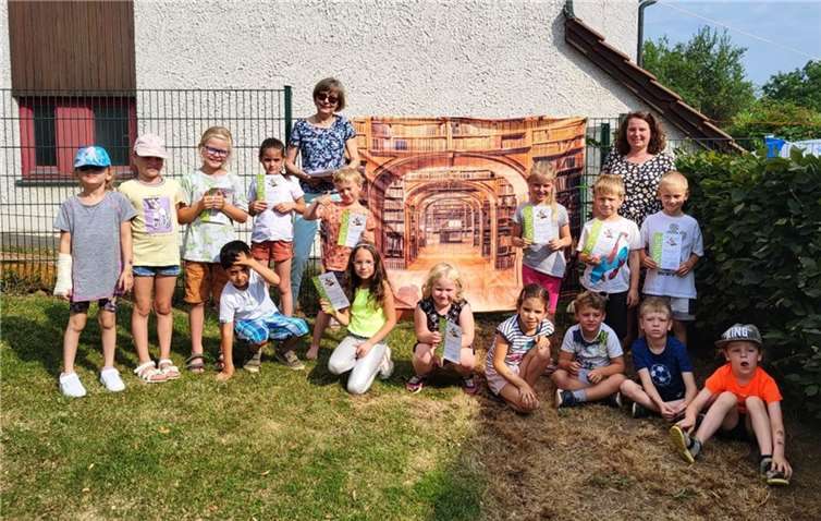 Die Vorschulkinder sind jetzt „Bib-fit“.  Foto: Kindergarten „Sankt-Johannes-Nepomuk
