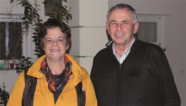 Die Vorsitzende Sigrid Gülden und der Zweite Vorsitzende Peter Ritterbach nehmen die Arbeit auf.privat