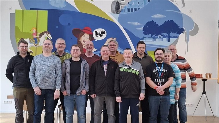 Die Vorstände der Interessen-Gemeinschaft-Ruitsch (von links nach rechts): Michael Frankreiter, Arno Rühle, Günter Martin, Patrick Polch, Werner Schneider, Andree Garmijn, Dieter Efken, Rolf Setz, Dennis Rippel, Johann Horst, Heidi Adams und Rudi Rühle. Foto: Sandra Schneider.Es fehlen: Werner Schmitz, Lucas Schneider, Melissa Giese und Anita Karolczak.