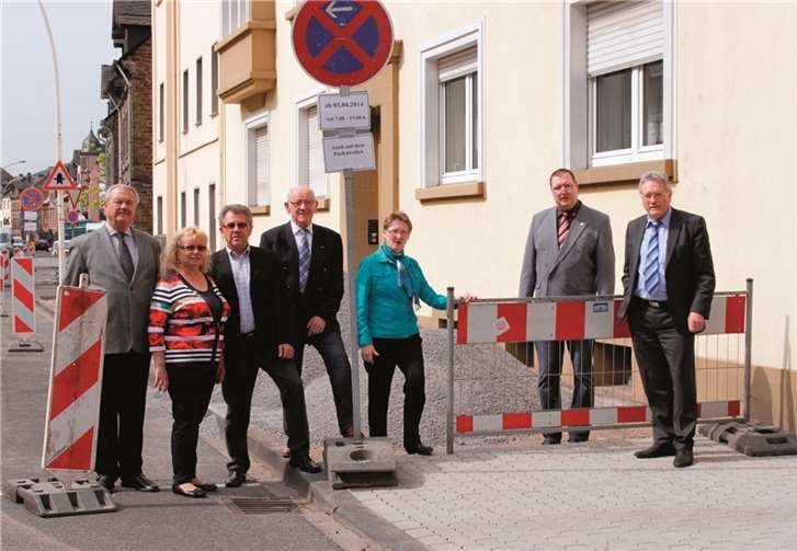 Die Vorstandsmitglieder der CDU Moselweiß-Rauental haben sich vor Ort informiert.Privat