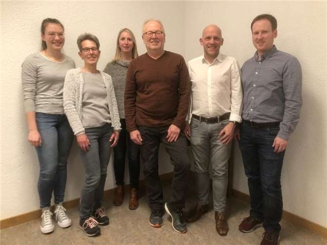Die Vorstandsmitglieder wurden alle in ihrem Amt einstimmig bestätigt. Foto: TV 08 Kärlich