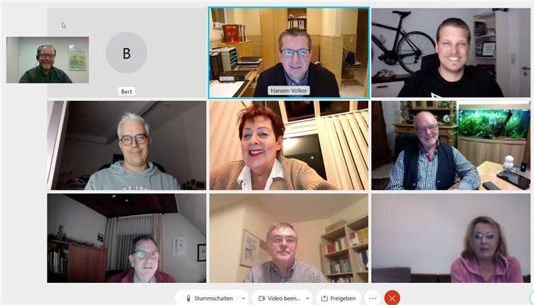 Die Vorstandssitzung der CDU Altenahr fand digital statt. Foto: privat