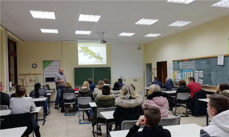 Die Vorstellung der weiterführenden Schulen stieß auf großes Interesse. privat