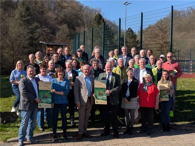 Die Vorstellung des Jahresprogramms.  Foto: Naturpark Rhein-Westerwald