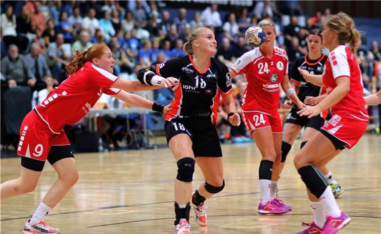 Die Vulkan-Ladies bereiten sich für Samstag auf einen starken Gegner vor. Vulkan-Ladies Koblenz/Weibern