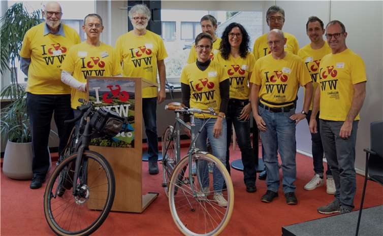 Die WFK-Projektgruppe freut sich schon auf den 2. Wäller Fahrradkongress am 7. Oktober 2023 in der Kreisstadt. Foto: WFK