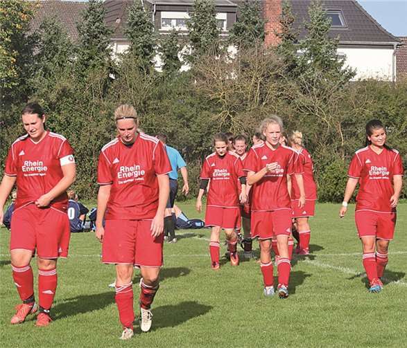 Die Wachtberger Damen kamen gegen Roisdorf nicht richtig ins Spiel. privat
