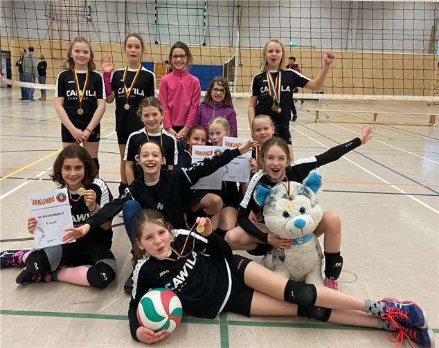 Die Wachtberger U12-Mädchen. Foto: privat