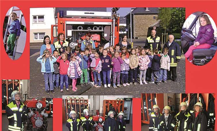 Die Wackelzähne hatten einen tollen Tag und einen Riesenspaß bei der Feuerwehr. Privat