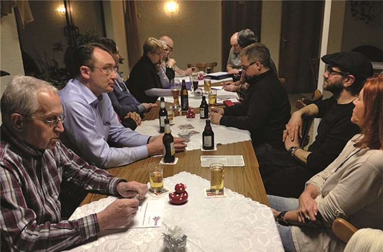 Die Wählergruppe „Wir für St. Sebastian“ traf sich zur Mitgliederversammlung. privat