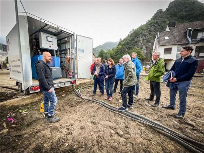 Die Wärmeversorgung ist für einen Teil der Bewohner provisorisch gesichert. Foto: privat