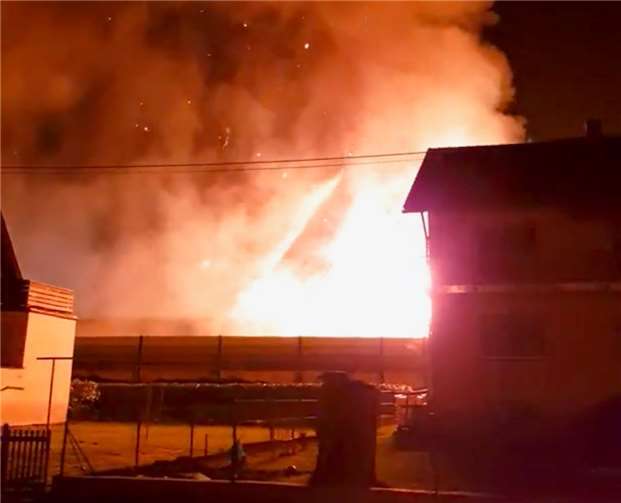 Die Waggons hatten Hygieneartikel geladen.