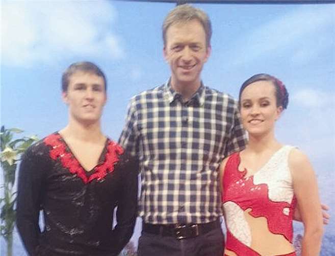 Die Wahl des SWR fiel auf Lea Rombach und Tobias Schmahl. Privat