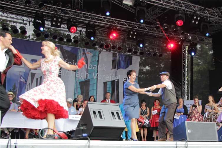Die Wahl des originalsten Paares und von Miss Petticoats sind in jedem Jahr ein Highlight der Rheinbach Classics.