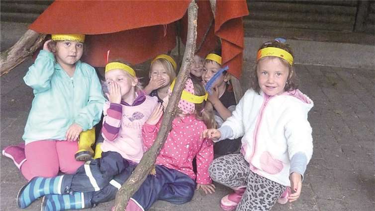 Die Waldtage boten viele spannende Überraschungen und Aktionen.  Privat