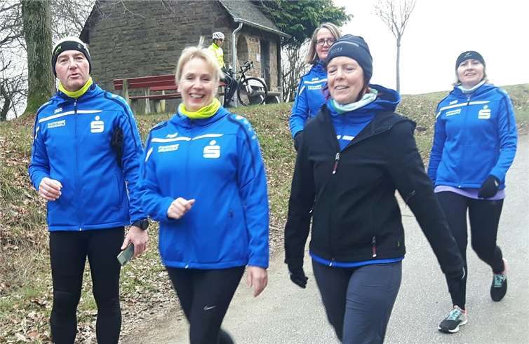 Die Walker waren mit viel Freude auf der Strecke.