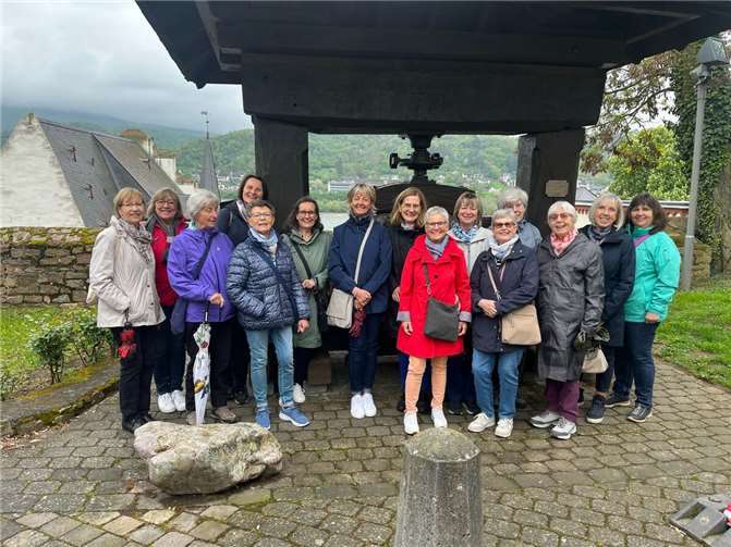 Die Walkinggruppe des TV Vallendar begab sich 2025 auf eine besondere „Klassenfahrt“.  Foto: privat