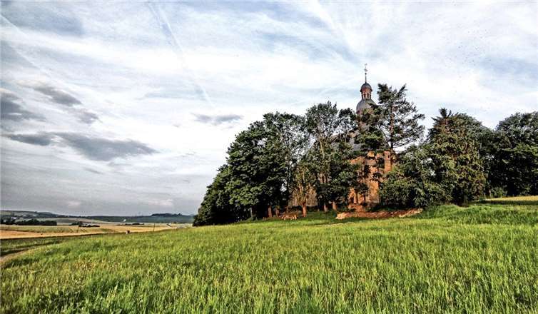 Die Wallfahrtskirche Fraukirch. Quelle: Verbandsgemeinde Mendig