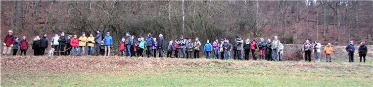 Die Wanderer der Langstrecke auf dem Rückweg.Foto: privat