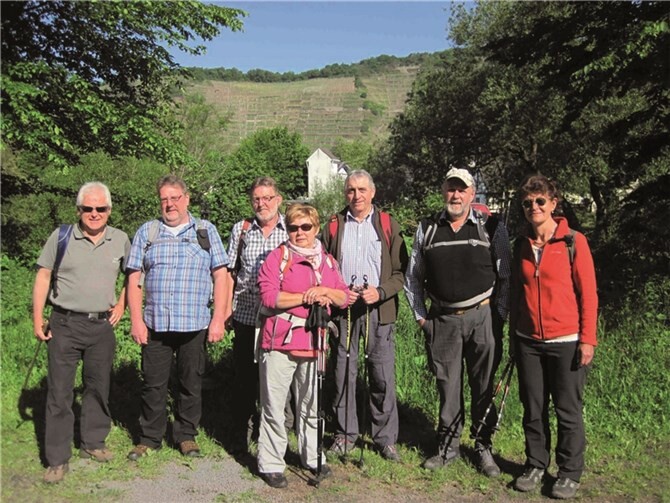Die Wanderer des BVU freuten sich über fantastische Aussichten.privat
