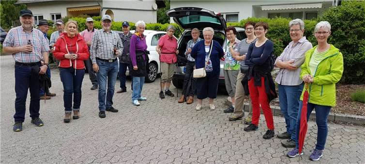 Die Wanderer des MGV „Viktoria“ 1868 Dieblich.Foto: privat