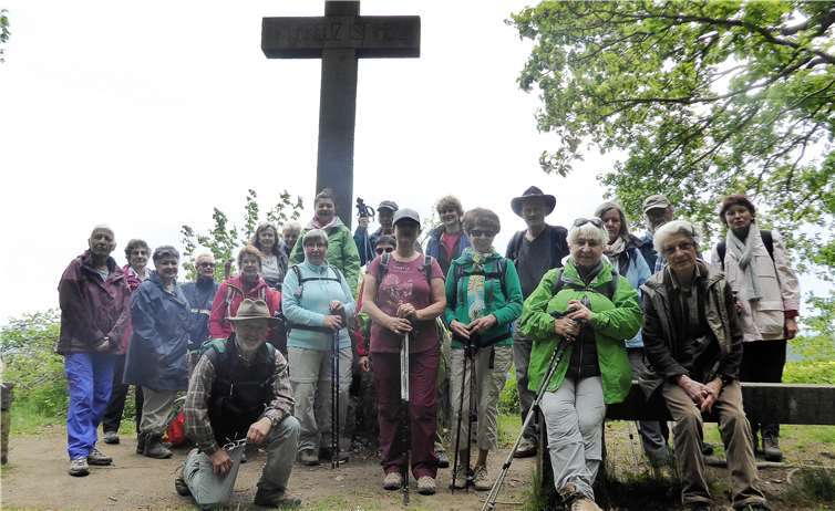 Die Wanderer des TV Remagen freuten sich auf eine tolle Tour. Günter Hussong