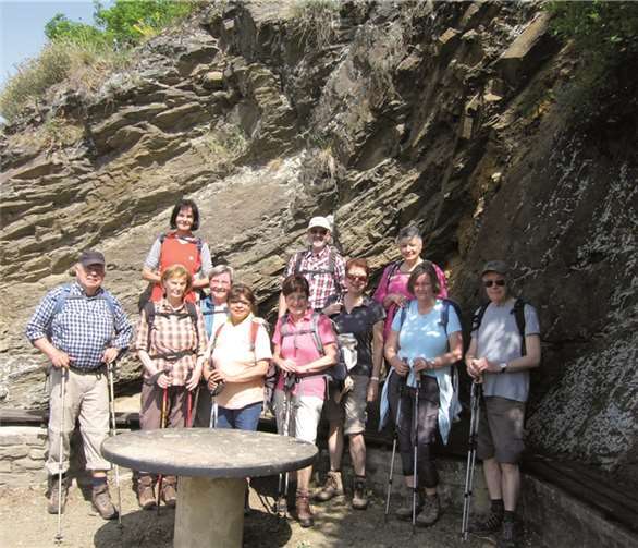 Die Wanderer des TV Remagens setzen die Moselsteig-Serie von Winningen nach Kobern-Gondorf fort.  Privat