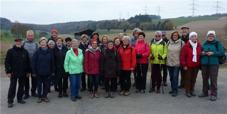 Die Wanderer genossen schöne gemeinsame Stunden zusammen. Privat