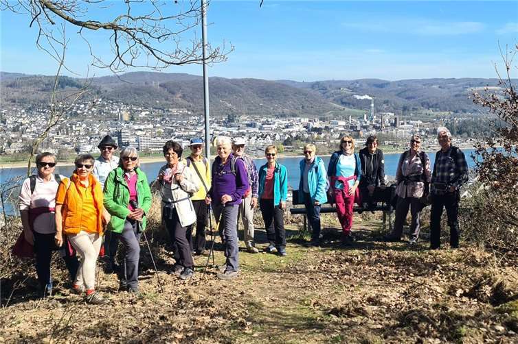 Die Wanderer hatten gute Laune.  Foto: Silvia Sielaff
