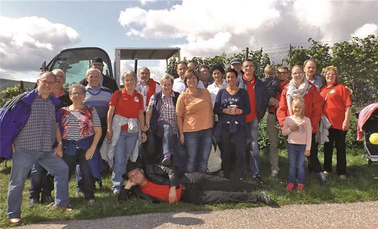 Die Wanderer konnten sich über feinstes Spätsommerwetter freuen. privat