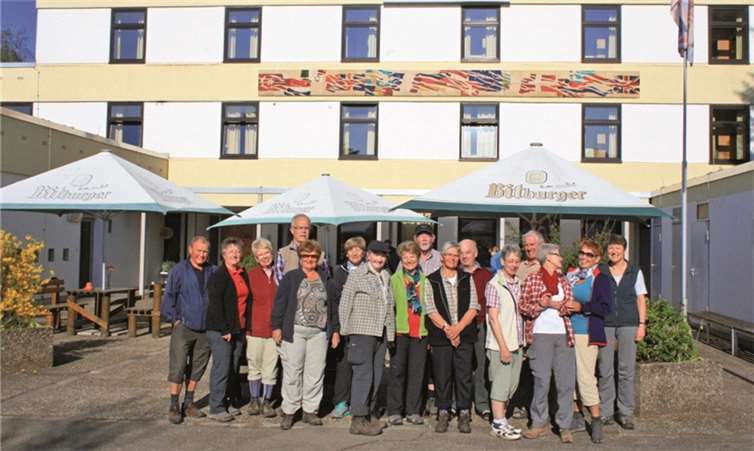 Die Wanderer verlebten eine eindrucksvolle und erlebnisreiche Wanderwoche bei bestem Wetter.privat