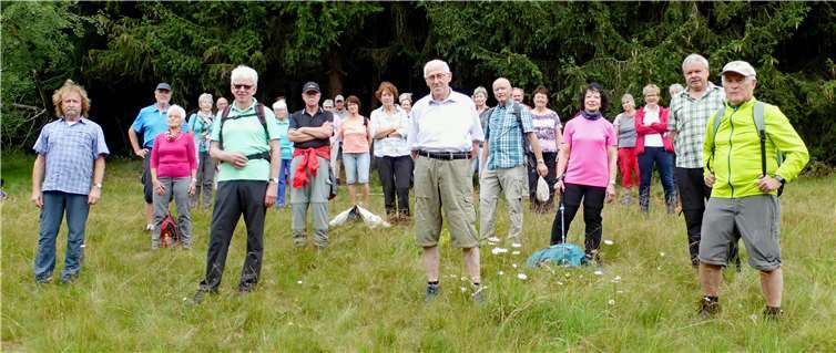 Die Wanderer waren froh, wieder gemeinsam unterwegs sein zu können. Foto: privat