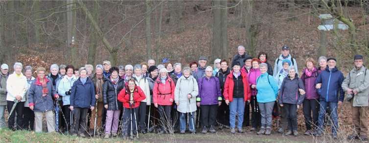 Die Wanderfreude unterwegs nach Wolken. privat