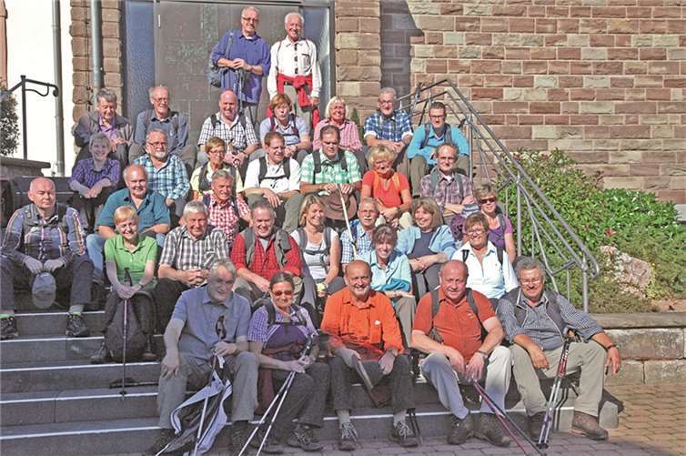 Die Wandergruppe auf einer ihrer Reisen. privat