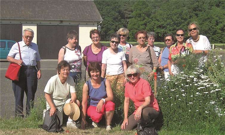 Die Wandergruppe der Frauen der kfd-Linz bei ihrer Sommerwanderung.privat