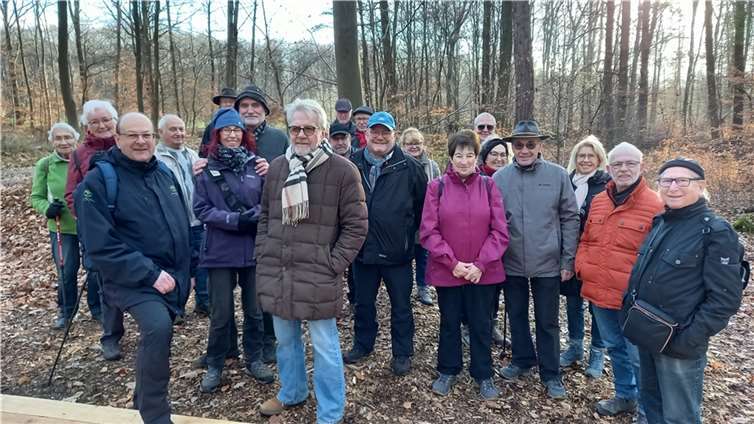 Die Wandergruppe der Kolpingfamilie Lahnstein St. Barbara.  Foto: Kolpingfamilie