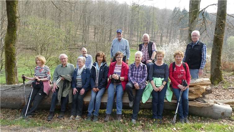 Die Wandergruppe der Seniorengemeinschaft Hümmerich beim Gruppenfoto.  Foto: privat