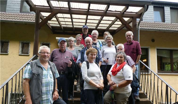 Die Wandergruppe der Seniorengemeinschaft Hümmerich.Foto: privat