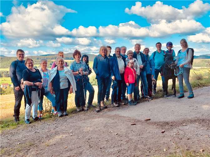 Die Wandergruppe des Deutsch-französischen Freundschaftskreises Mayen-Joigny.Foto: privat
