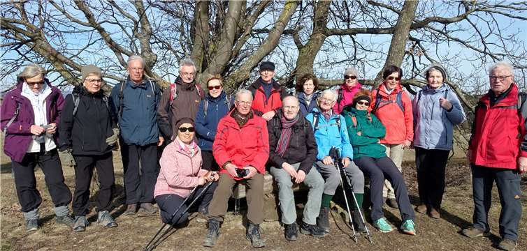 Die Wandergruppe des Eifelvereins Sinzig.Foto: privat