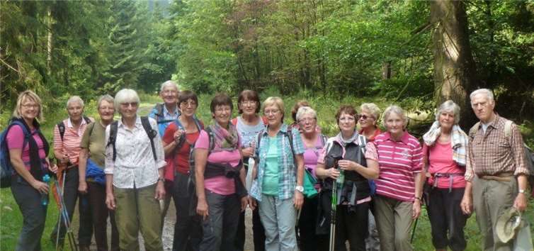 Die Wandergruppe des Eifelvereins Sinzig.Privat