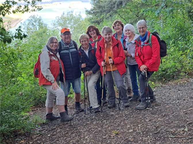 Die Wandergruppe erlebt erlebnisreiche Tage am Mittelrhein.  Foto: privat