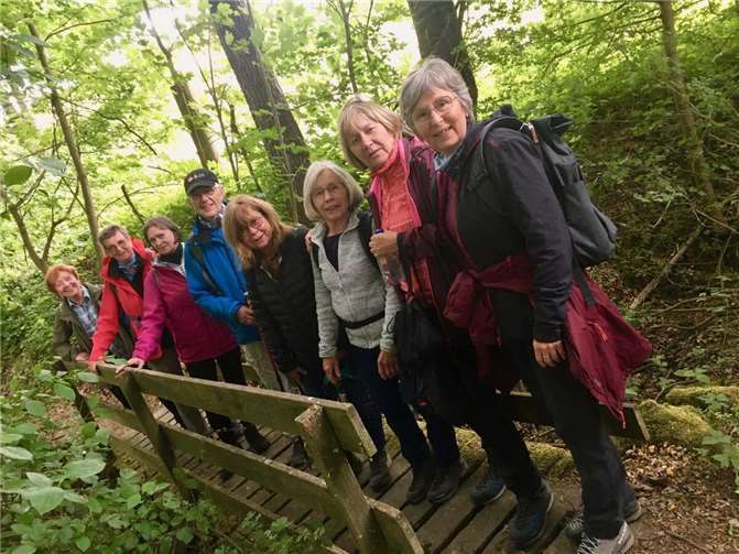 Die Wandergruppe erlebte eine abwechslungsreiche Tour.  Foto: privat