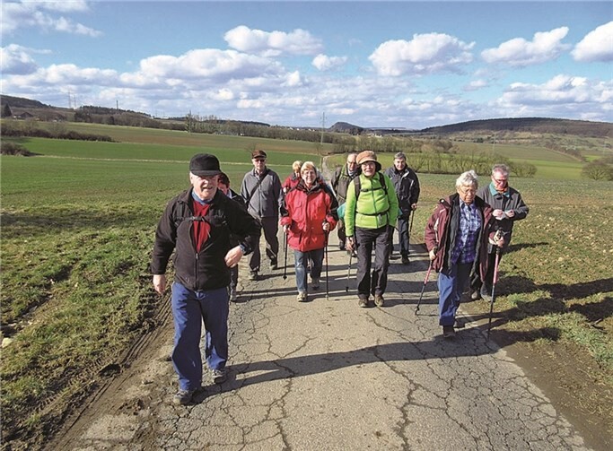 Die Wandergruppe hatte bestes Wetter auf der Wanderung zum Gerhardshof. privat