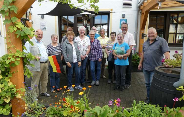 Die Wandergruppe ließ sich vom Wetter nicht die Laune verderben. Foto: privat