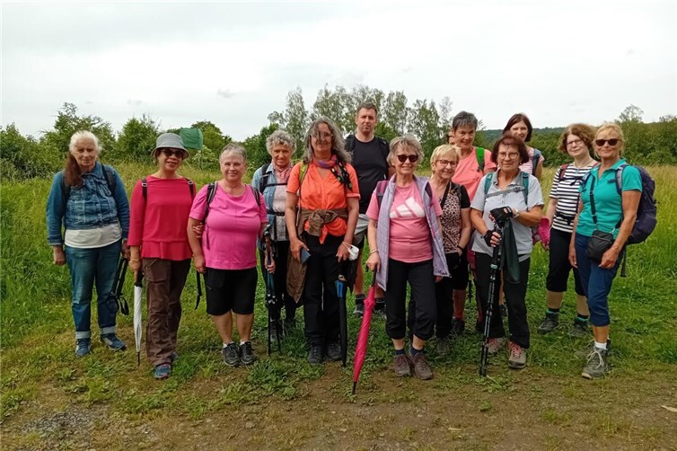 Die Wandergruppe vom Eifelverein
